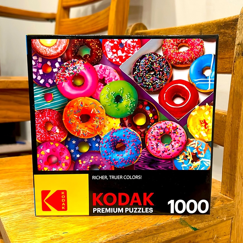 Puzzle Kodak Premium Puzzles jigsaw 1000 pieces excellent condition richer color